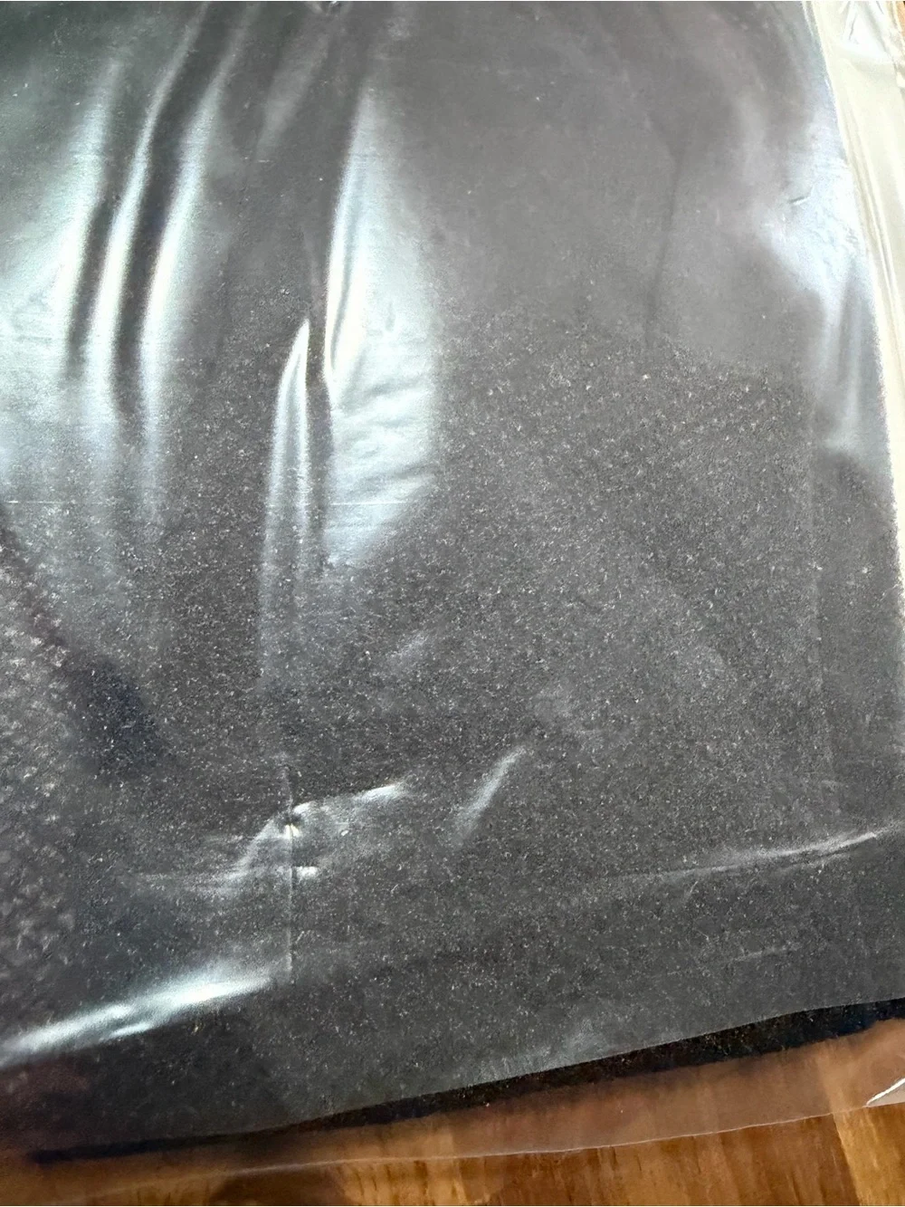 Calvin Klein Black Mini Mesh Pattern Controp Top Pantyhose